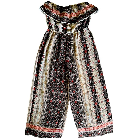 Monteau Strapless Jumpsuit - Picture 2 of 7